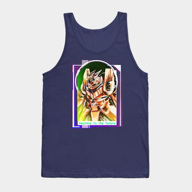 Super Fighting Robot Tank Top by Estef Mos Art